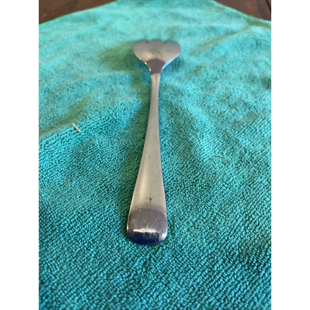 Gorham COLONIAL TIPT GLOSSY Cold Meat Fork 8 5/8